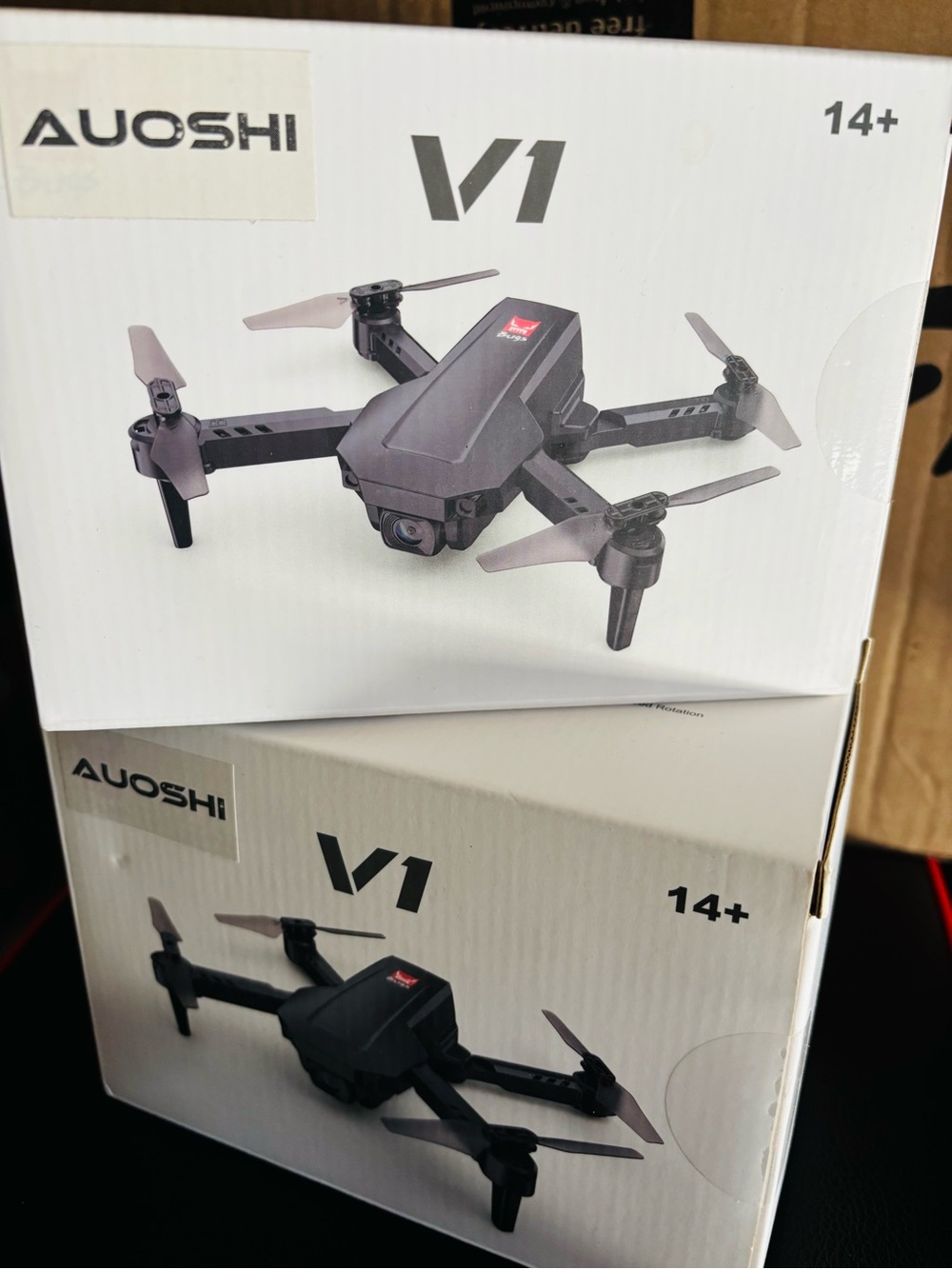 AUOSHI V1 Foldable Camera Drone - Black